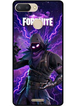 Силіконовий чохол бампер для xiaomi redmi 6 з картинкою fortnite фортнайт