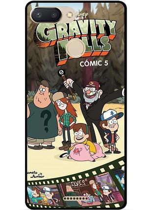 Силіконовий чохол бампер для xiaomi redmi 6 з малюнком гравіті фолз gravity falls