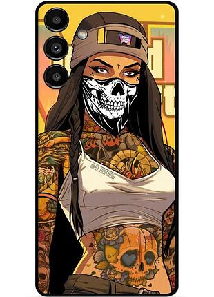 Чехол силиконовый бампер для samsung s21 гта gta