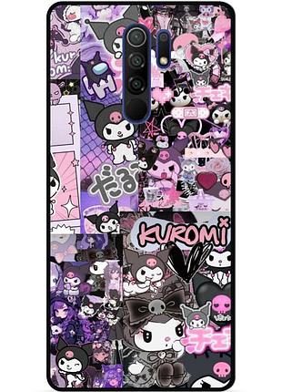 Силіконовий бампер чохол для xiaomi redmi 9 з малюнком kuromi куроми