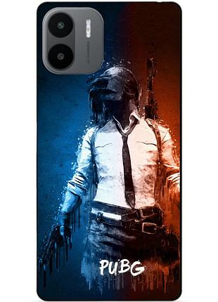 Силіконовий чохол бампер для xiaomi redmi a2 з малюнком pubg пабг
