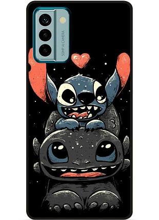 Силіконовий бампер чохол для nokia g42 з малюнком stitch стіч