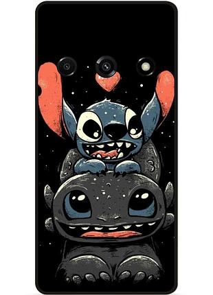 Силіконовий бампер чохол для xiaomi redmi a3 з малюнком stitch стіч