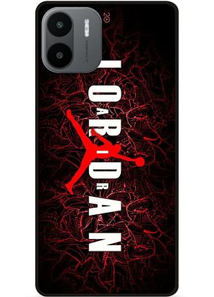 Чехол силиконовый бампер для xiaomi redmi a2 с рисунком air jordan джордан