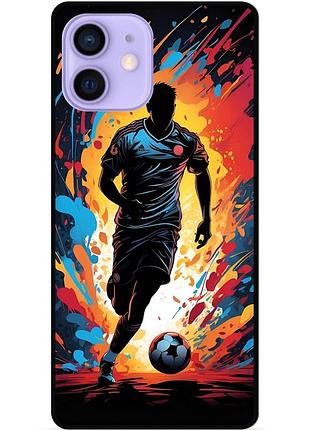 Силиконовый чехол бампер для iphone 11 с картинкой футбол мяч
