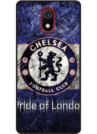 Чехол силиконовый бампер для samsung j5 j530 с рисунком челси chelsea