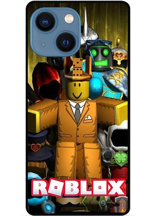 Силиконовый чехол для iphone 13 mini с рисунком roblox роблокс