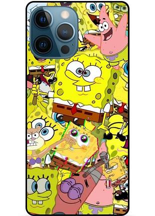 Силиконовый чехол губка боб sponge bob спанч боб для xiaomi samsung motorola nokia iphone zte vivo oppo realme спанч боб 30