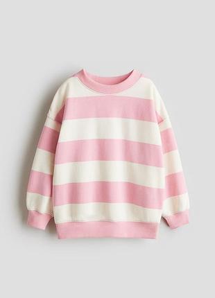Світшот на флісі h&m для дівчинки