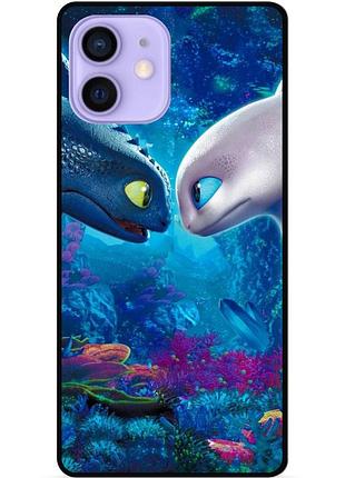 Силіконовий чохол бампер для iphone 11 з малюнком как приручить дракона