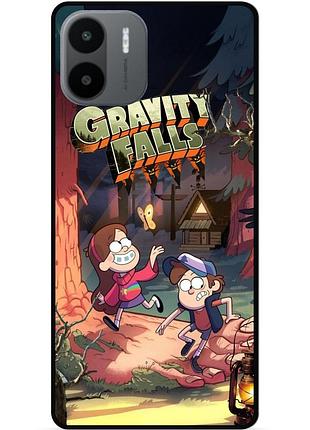 Силиконовый бампер чехол для xiaomi redmi a2 с рисунком gravity falls гравити фолз