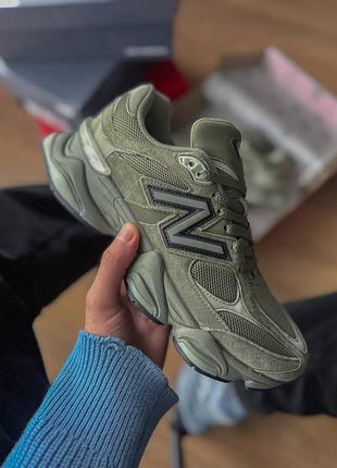 Стильные кроссовки new balance 9060 green