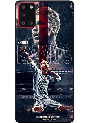 Чехол силиконовый бампер для zte blade a31 с рисунком sergio ramos серхио рамос
