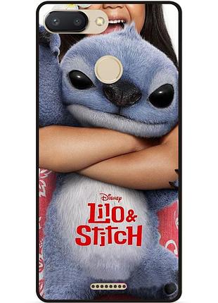 Силіконовий бампер чохол для xiaomi redmi 6 стіч stitch