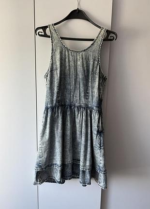 Сукня з деніму topshop