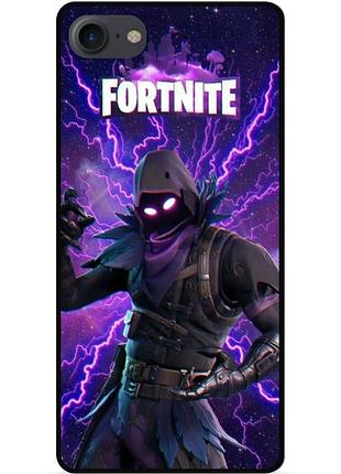 Силиконовый чехол бампер для huawei y5 2018 с картинкой fortnite фортнайт
