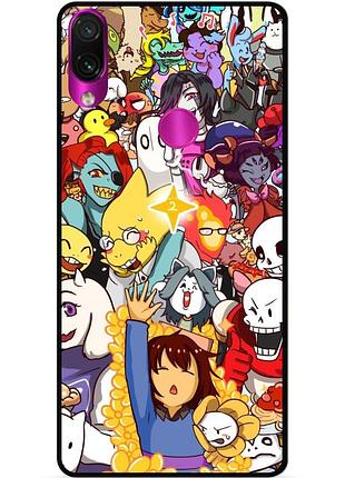 Силіконовий чохол бампер для huawei honor 10i з малюнком undertale андертейл