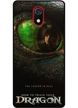 Силиконовый чехол для samsung j8 j810 с рисунком как приручить дракона dragon