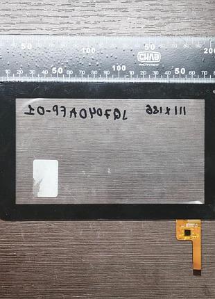 Сенсорне скло китай 111x186 p/n: jq7040afp-01