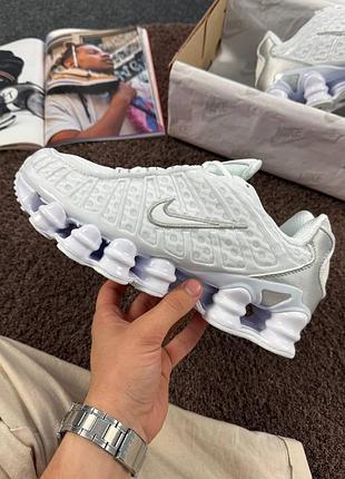 Чоловічі кросівки nike shox tl white