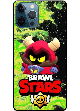 Силиконовый чехол с героем бравл старс brawl stars для xiaomi samsung motorola iphone zte oppo realme nokia r-t 2