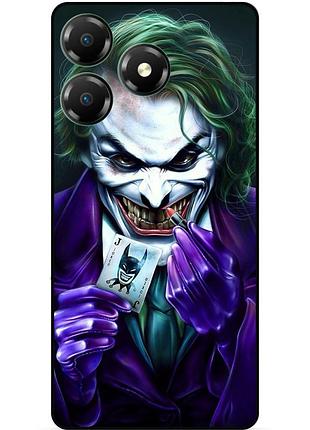Силіконовий бампер чохол для zte blade a36 з малюнком joker джокер