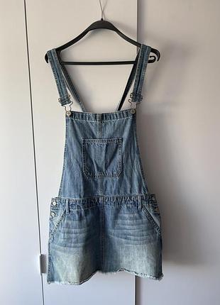 Джинсоавий сарафан hollister