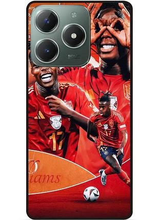 Силіконовий чохол бампер для infinix smart 8 plus (x6526) з малюнком нико уильямс nico williams
