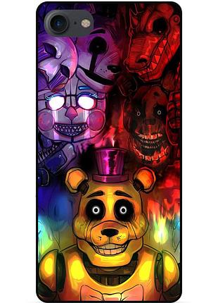 Силіконовий бампер чохол для huawei y5 2018 з малюнком freddy фредді аніматроніки