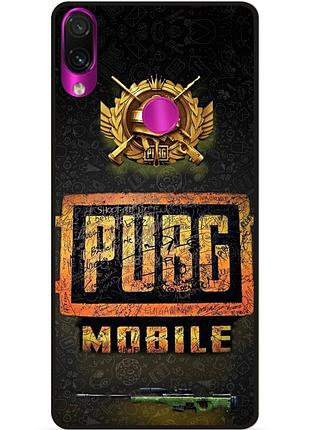 Силиконовый чехол бампер для huawei honor 10i с картинкой пабг puвg