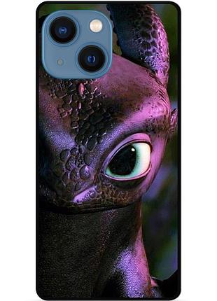 Силиконовый чехол для iphone 13 mini с картинкой как приручить дракона dragon