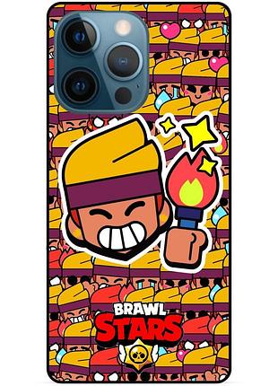 Чехол с героем амбер бравл старс brawl stars для xiaomi samsung motorola nokia iphone zte oppo realme амбер 3