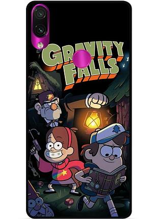 Силиконовый бампер чехол для xiaomi mi play с картинкой гравити фолз gravity falls