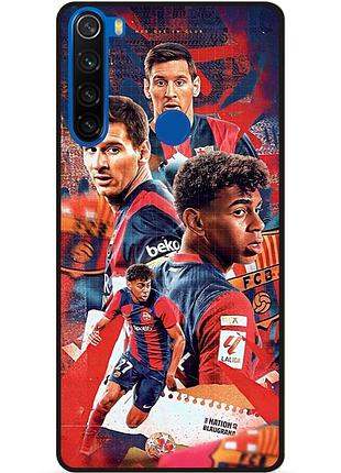 Чехол силиконовый бампер для xiaomi redmi note 8 с рисунком ламин ямаль lamine yamal messi