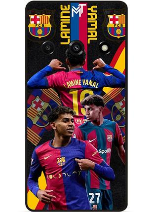 Силіконовий чохол бампер для samsung j3 j320 з малюнком ламин ямаль lamine yamal barcelona