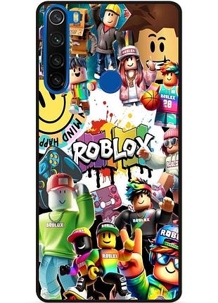 Силиконовый чехол для xiaomi redmi note 8t с рисунком роблокс roblox