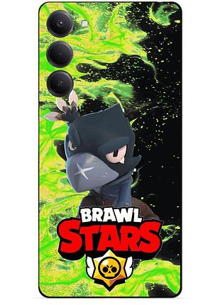Силіконовий бампер чохол для oppo a5 4g з героєм бравл ворон brawl