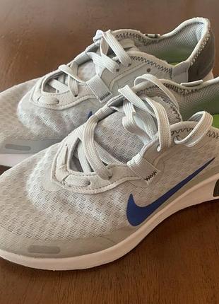 Nike дитячі кросівки білі з синім (revolution)