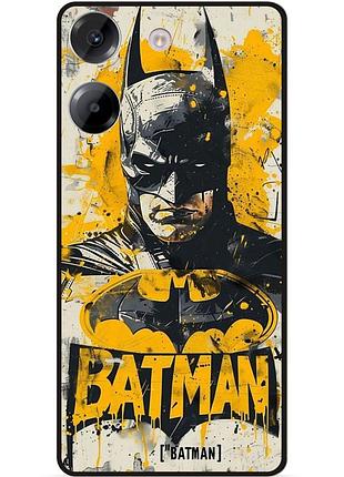 Силіконовий бампер чохол для xiaomi poco m7 pro з малюнком batman dc бэтмен