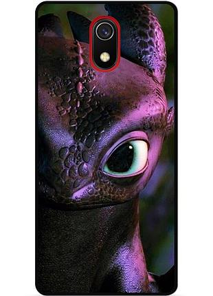 Силиконовый чехол для samsung j8 j810 с картинкой как приручить дракона dragon