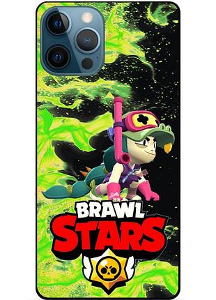 Силіконовий чохол із героєм бравл старс brawl stars для xiaomi samsung motorola iphone zte oppo realme nokia аллі 2