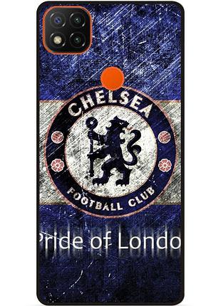 Чехол силиконовый бампер для zte blade 20 smart с рисунком челси chelsea