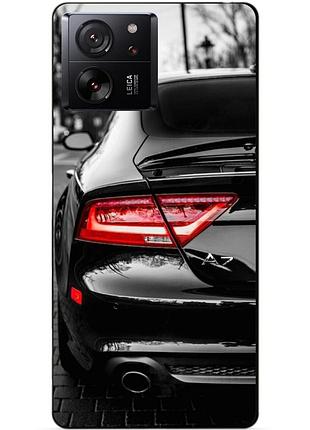 Силіконовий чохол бампер для xiaomi 13t з малюнком audi ауді машина авто