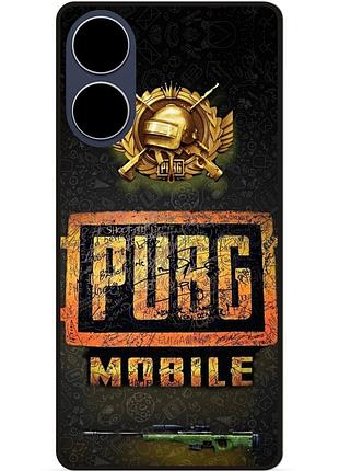 Силіконовий чохол бампер для oppo a17 з малюнком пабг pubg