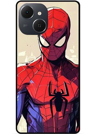 Силиконовый чехол бампер для tecno spark 40c с рисунком человек паук spider man 4