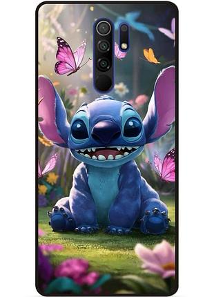 Силіконовий бампер чохол для xiaomi redmi 9 стіч stitch