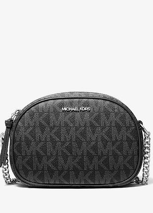 Жіноча сумка michael kors оригінал чорна / коричнева