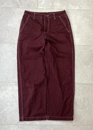 Штани жіночі скейт santa cruz skateboards workwear pants medium