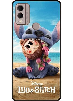Силіконовий бампер чохол для nokia c22 стіч stitch