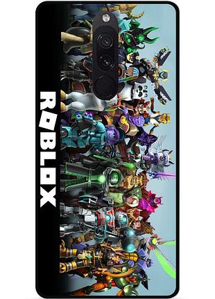 Силіконовий чохол бампер для xiaomi mi 9t / mi 9t pro з малюнком roblox роблокс